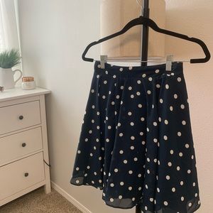 Macys Mason Jules polka dot skirt